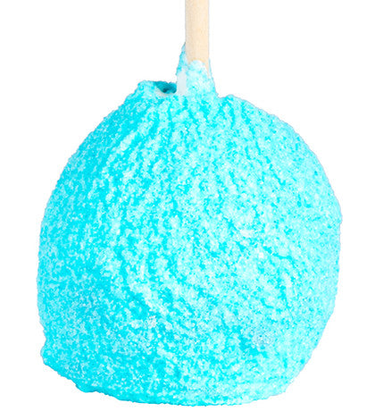 Papa Smurf Caramel Apple