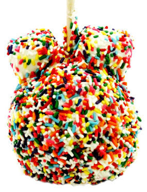 White Chocolate Rainbow Sprinkle Bear